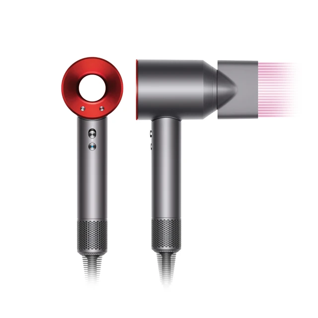 dyson 戴森 HD08 Origin Supersonic 吹風機 溫控 負離子(瑰麗紅色 平裝版)
